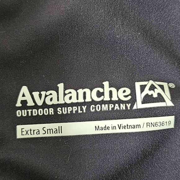 Avalanche Black Wormen's  Wok Leggings Size XSmall. - Picture 7 of 7